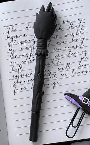 Broomstick Pen-Killstar-Tragic Beautiful