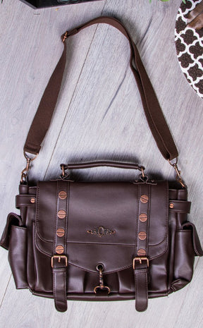 Brown Copper Handbag-Banned Apparel-Tragic Beautiful