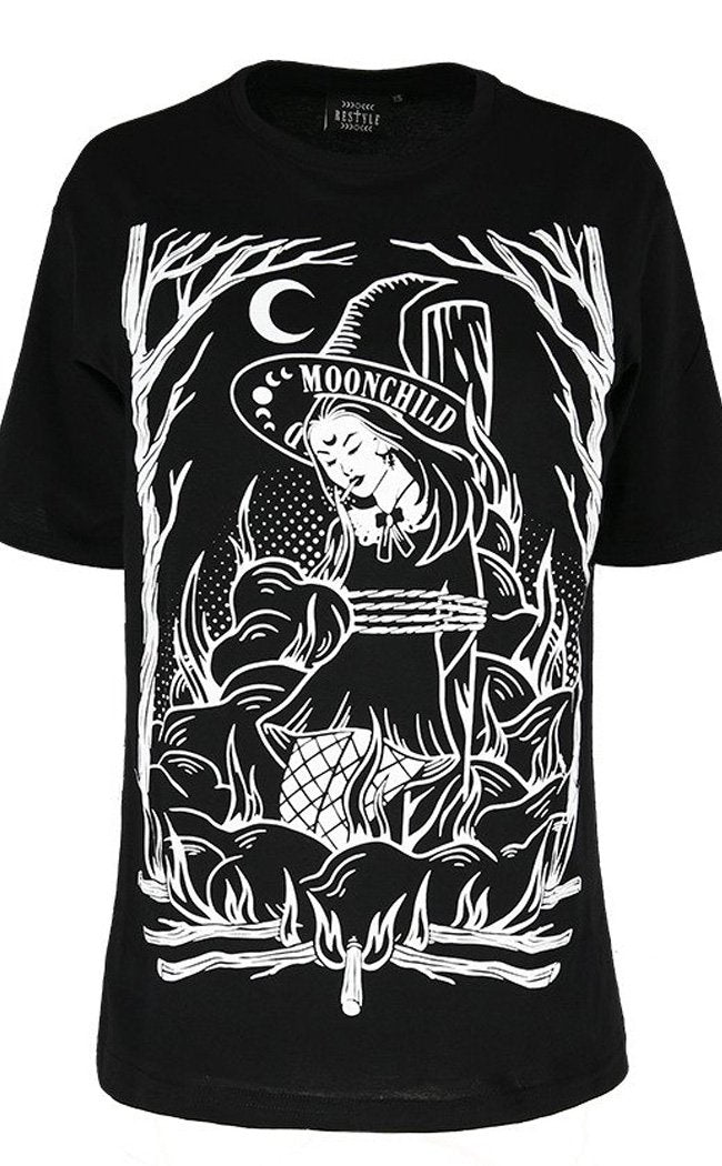 Burn the Witch Oversized T-shirt-Restyle-Tragic Beautiful