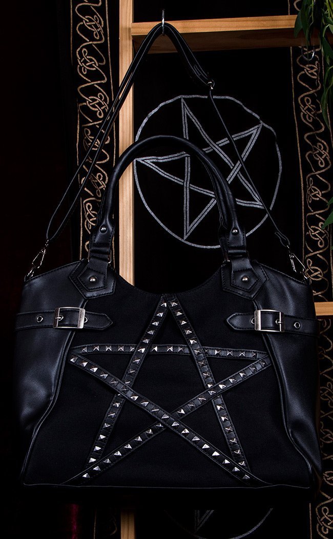 Calling of the Eclipse Handbag Black-Banned Apparel-Tragic Beautiful