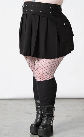 Captive Spirit Mini Skirt-Killstar-Tragic Beautiful