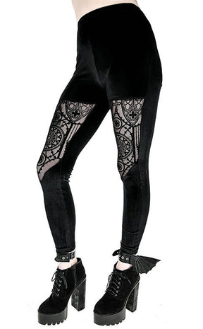 Cathedral Leggings-Restyle-Tragic Beautiful
