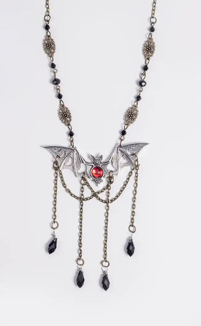 Chiroptera Necklace-Gothic Jewellery-Tragic Beautiful