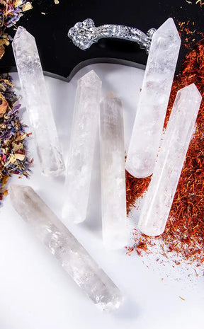 Clear Quartz Crystal Wands-Crystals-Tragic Beautiful