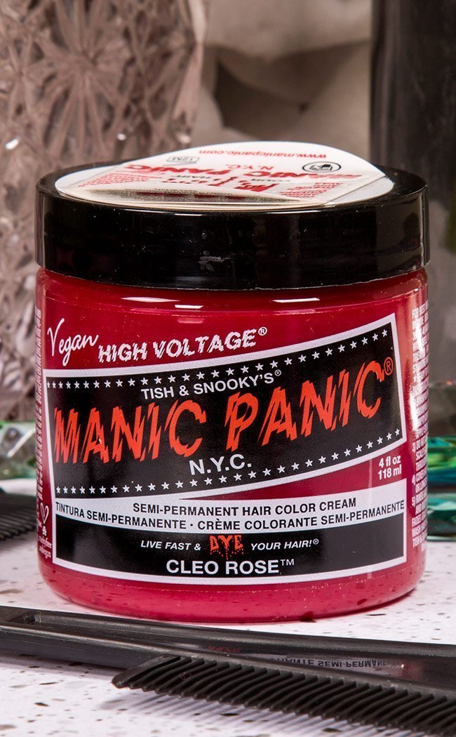 Manic Panic Semi Permanent Cream Hair Color Cleo Rose