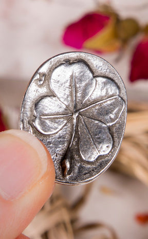 Clover Pocket Stone-Gothic Gifts-Tragic Beautiful