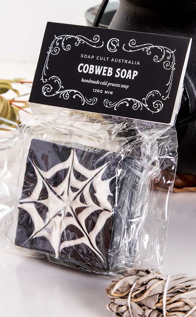 Cobweb Halloween Body Soap-Soap Cult-Tragic Beautiful