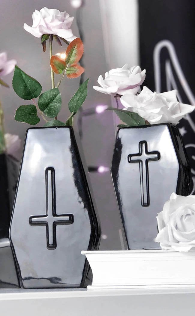 Coffin Large Vase-Killstar-Tragic Beautiful