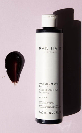 Colour Masque Carbon | Black Coloured Conditioner-NAK-Tragic Beautiful
