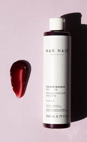 Colour Masque Magenta | Mulberry Red Coloured Conditioner-NAK-Tragic Beautiful