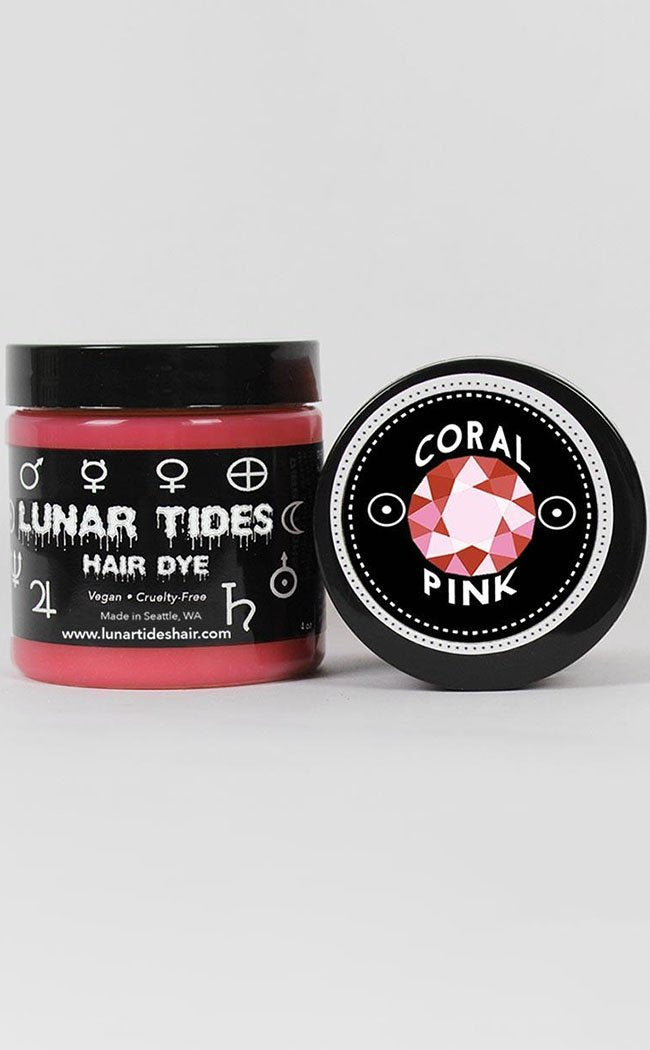 Coral Pink Hair Dye-Lunar Tides-Tragic Beautiful