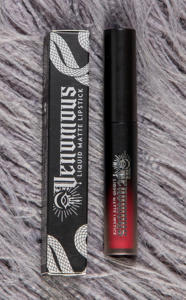 Corrupt | Ruby Red Matte Lipstick-Evil Eye Cosmetics-Tragic Beautiful