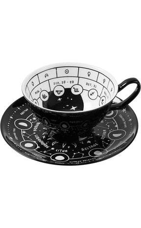 Cosmic Tea Cup & Saucer-Killstar-Tragic Beautiful