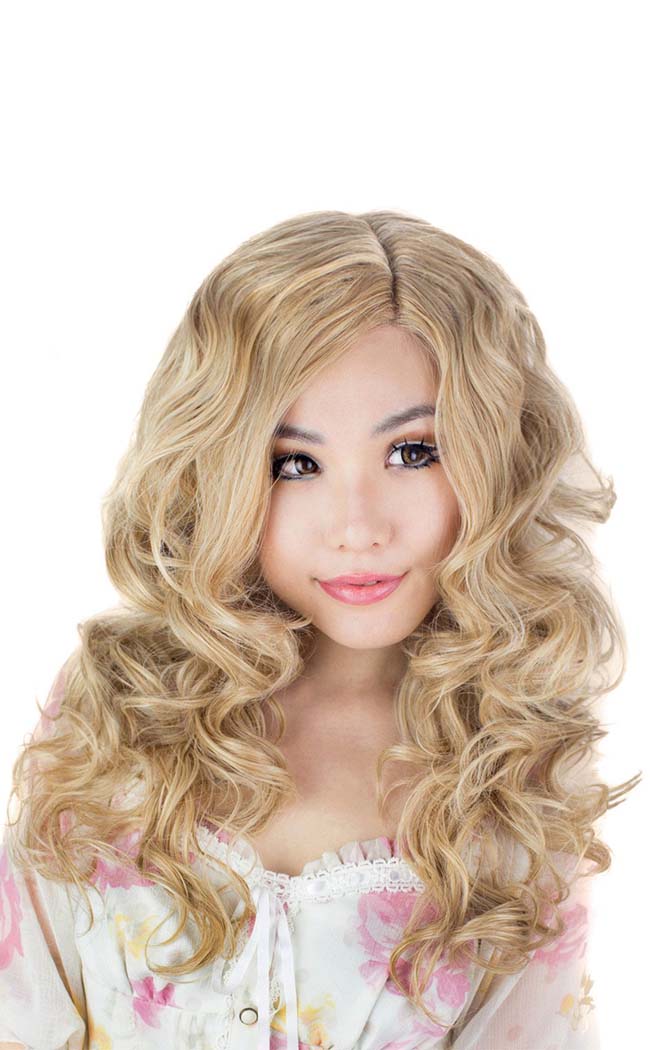 Cosplay 22" Blonde Mix Lace Front Wig-Rockstar Wigs-Tragic Beautiful