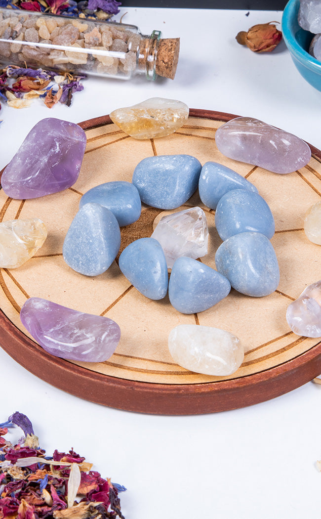 Crystal Grid for Home Protection & Blessings-Crystals-Tragic Beautiful