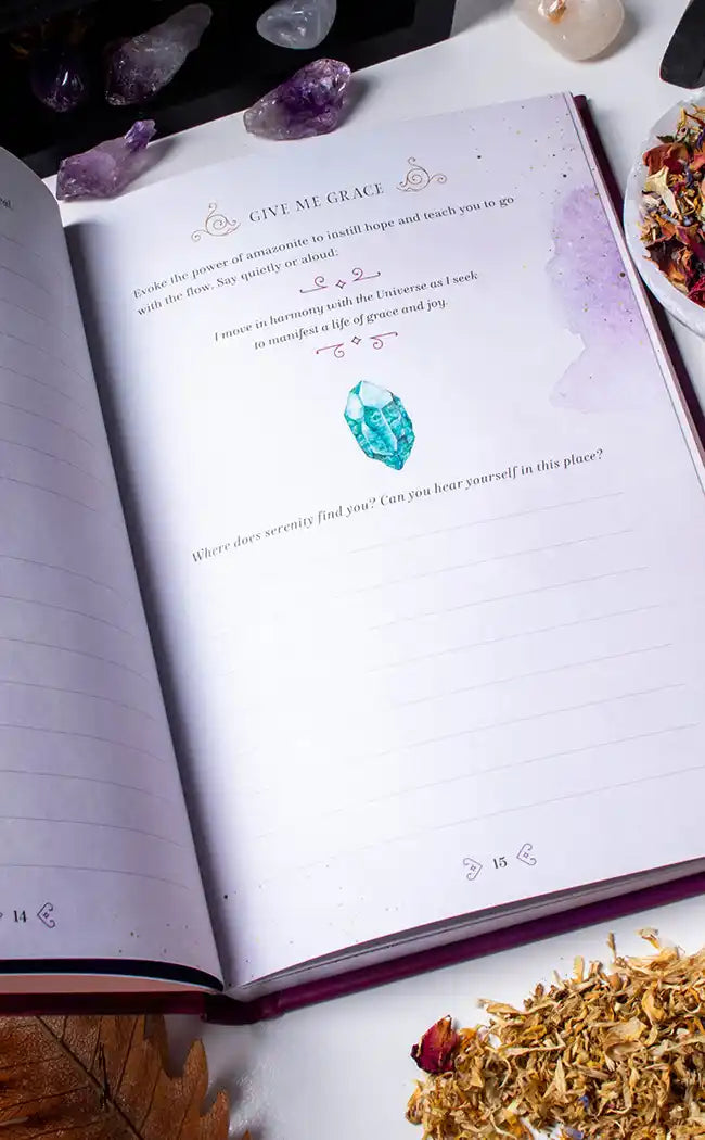 Crystal Magic Journal by Samara Lake