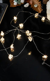 Crystal String Lights | Clear Quartz-Crystals-Tragic Beautiful