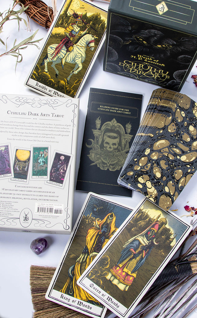 Cthulhu Dark Arts Tarot-Occult Books-Tragic Beautiful