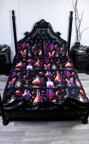 Curious Cabinet Quilt Cover Set & Pillowcases-Drop Dead Gorgeous-Tragic Beautiful
