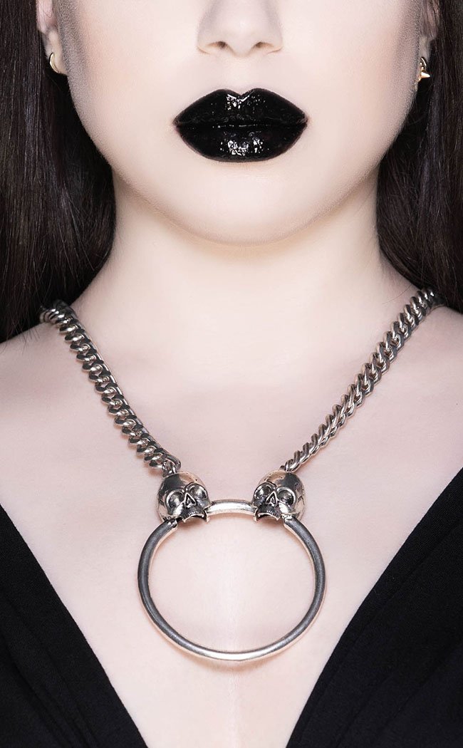 Daemonic O-Ring Necklace-Killstar-Tragic Beautiful