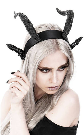 Dark Elf Headpiece-Restyle-Tragic Beautiful