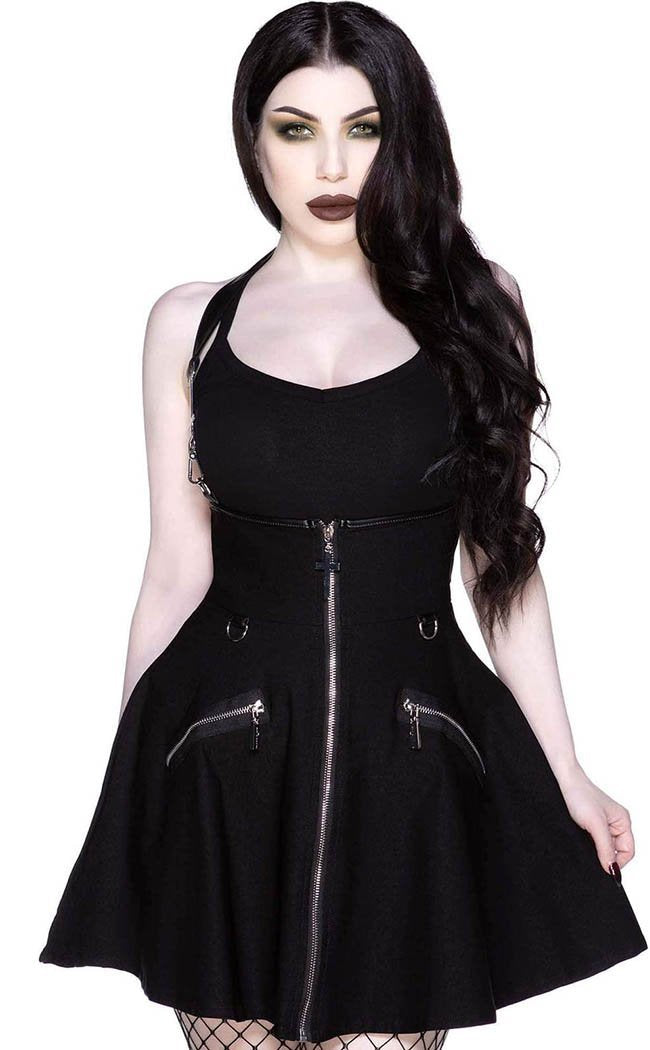 Dark Flair Skirt | Black-Killstar-Tragic Beautiful