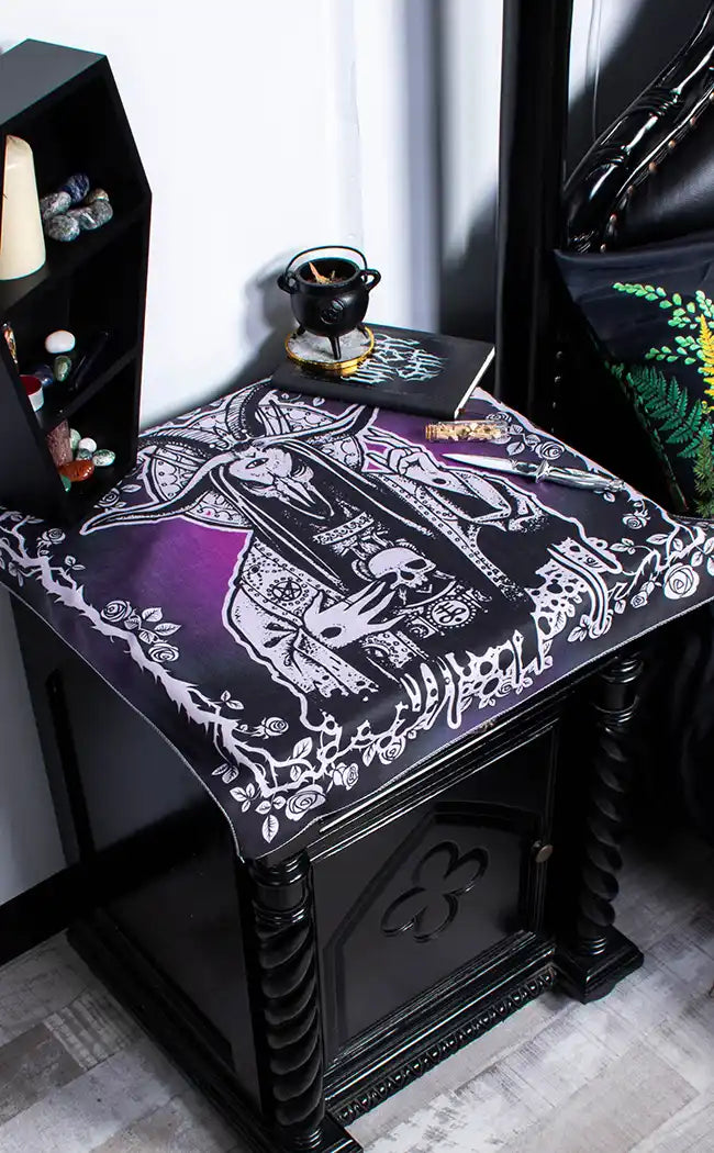 Dark Prophet Altar Cloth & Table Cloth | Witchcraft Supplies Australia
