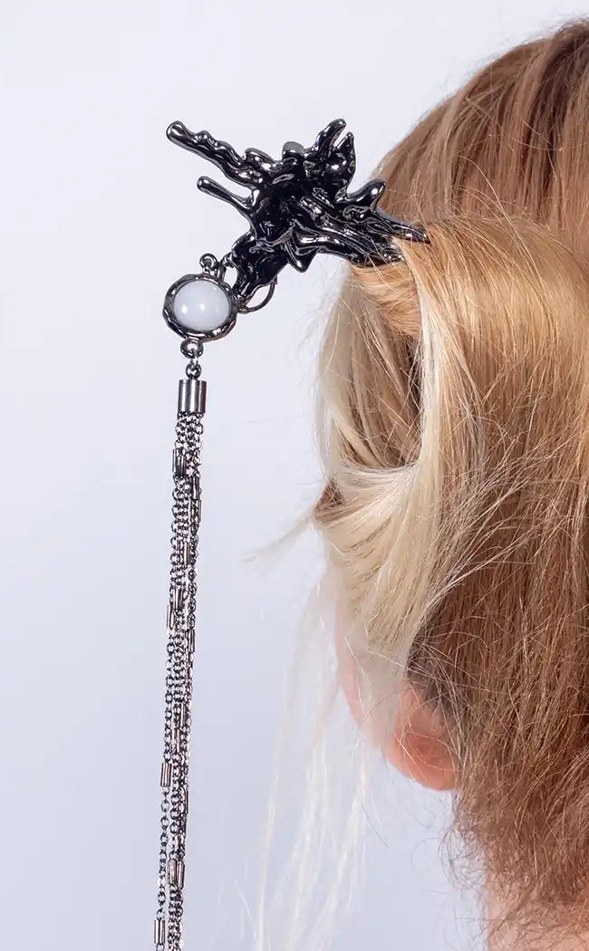 Dawn Guard Hair Stick-Gothic Jewellery-Tragic Beautiful