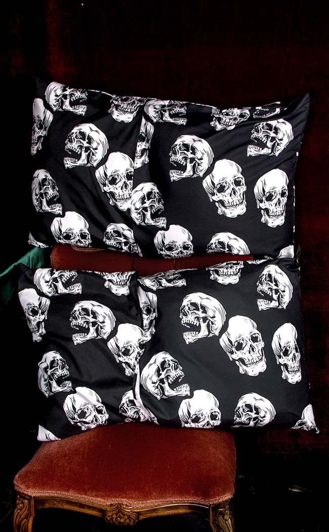 Death Do Us Part Pillow Slip Set-Drop Dead Gorgeous-Tragic Beautiful