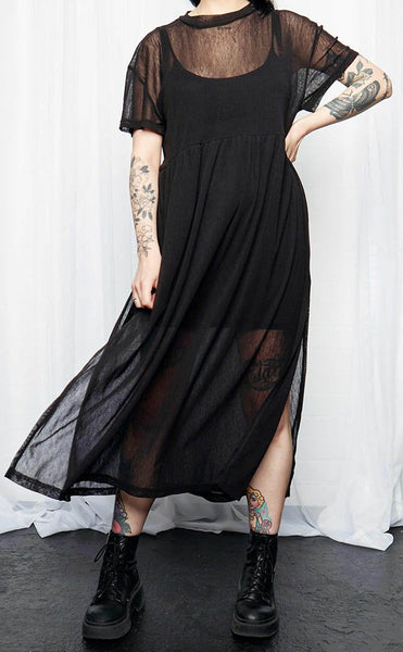 Mary Wyatt Australia | Delirium Noir Maxi Dress