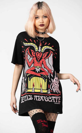 Devil's Advocate T-Shirt-Killstar-Tragic Beautiful