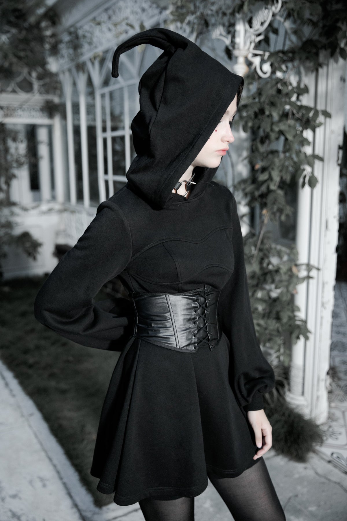 Diabolical Warming Corset-Punk Rave-Tragic Beautiful