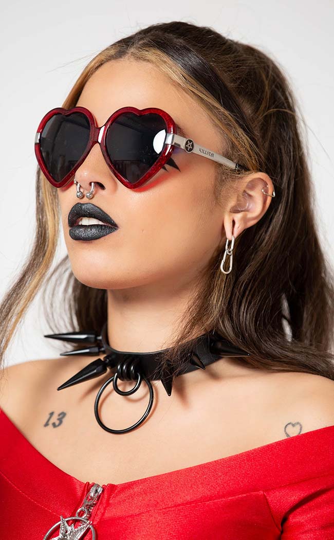 Disco Enfer Sunglasses | Scarlet-Killstar-Tragic Beautiful