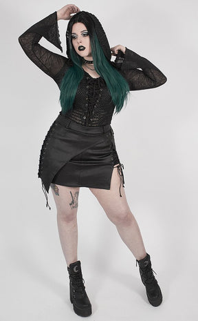 Drive Me Wild Mini Skirt | Plus Size-Punk Rave-Tragic Beautiful