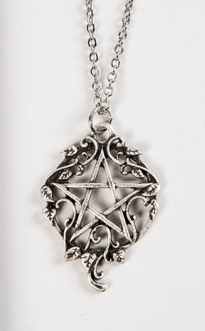 Druidess Necklace | Silver-Gothic Jewellery-Tragic Beautiful