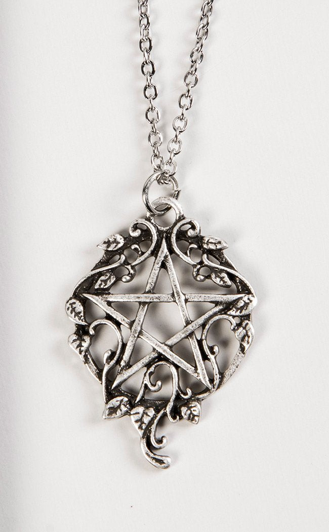 Druidess Necklace | Silver-Gothic Jewellery-Tragic Beautiful