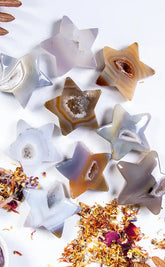 Druzy Agate Star-Crystals-Tragic Beautiful
