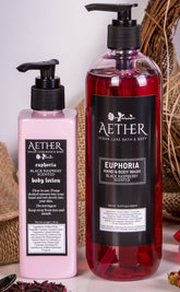 Duo Pack Body Wash and Lotion | Euphoria Black Raspberry-Aether-Tragic Beautiful