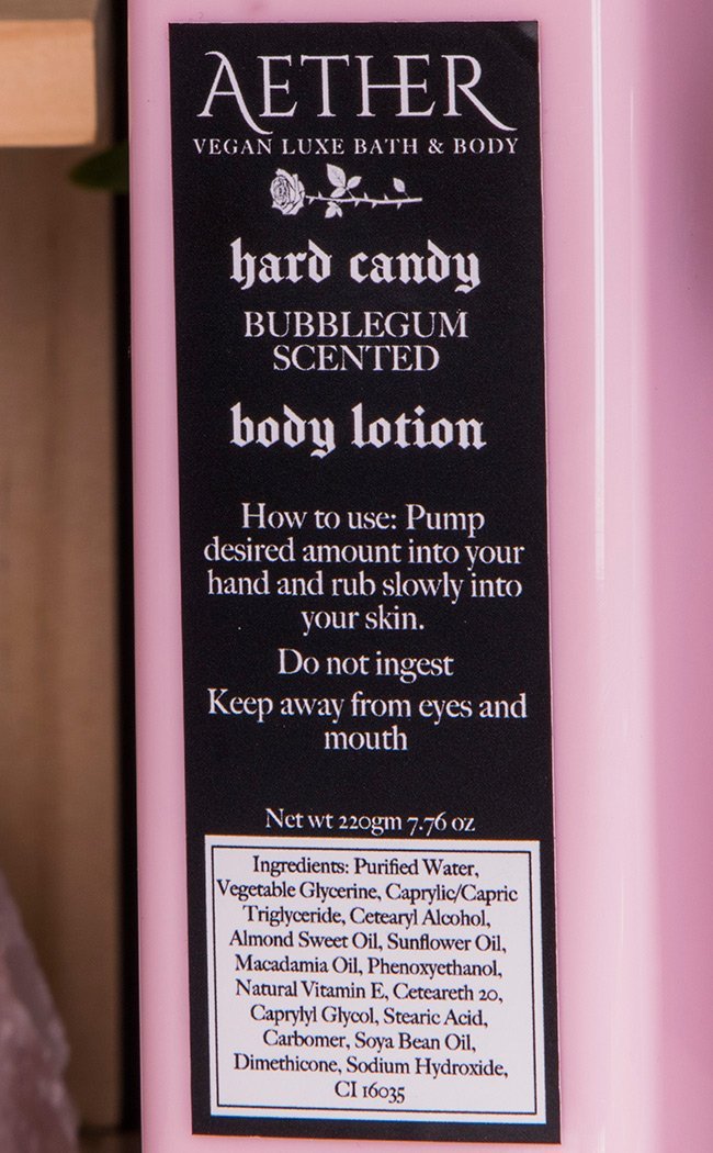 Duo Pack Body Wash and Lotion | Hard Candy Bubblegum-Aether-Tragic Beautiful