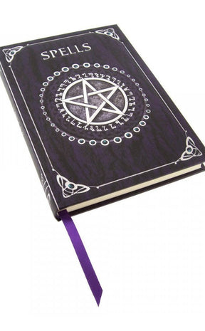 Embossed Spell Book - Purple-Nemesis Now-Tragic Beautiful