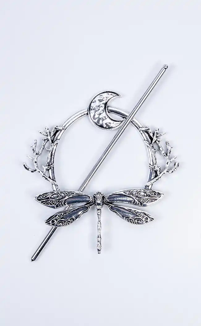 Enchanted Moon Hair Pin-Gothic Jewellery-Tragic Beautiful
