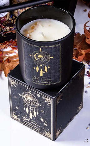 Esoteric Collection | Crystal Candle | Myrrh & Sandalwood-Candle Magic-Tragic Beautiful