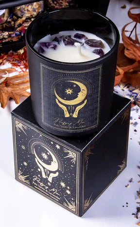 Esoteric Collection | Crystal Candle | Palo Santo & Lavender-Candle Magic-Tragic Beautiful