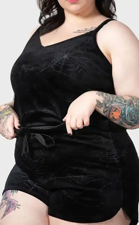 Eternal Sleeper Top [Plus-Size]-Killstar-Tragic Beautiful