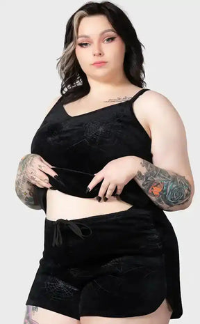 Eternal Sleeper Top [Plus-Size]-Killstar-Tragic Beautiful
