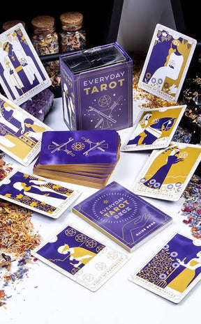 Everyday Tarot Mini Tarot Deck-Occult Books-Tragic Beautiful
