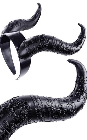 Evil Horns Headband-Accessories-Restyle-Tragic Beautiful