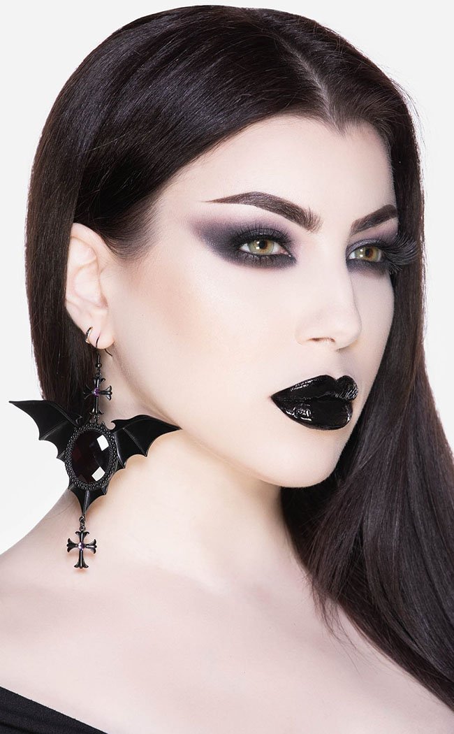 Evil Intentions Earrings | Black-Killstar-Tragic Beautiful