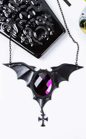 Evil Intentions Necklace | Black-Killstar-Tragic Beautiful