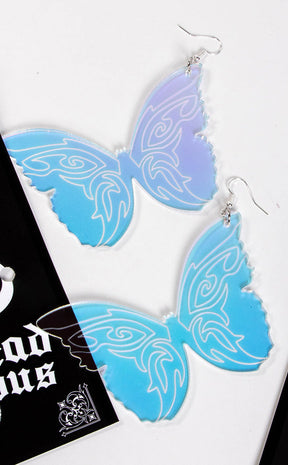 Fairycore Butterfly Earrings-Drop Dead Gorgeous-Tragic Beautiful